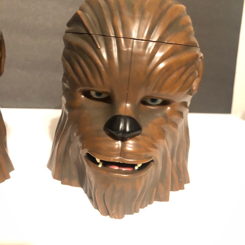 Disney Parks Souvenir Chewbacca Flip Top Drink Cup Mug Star Wars Force Awakens